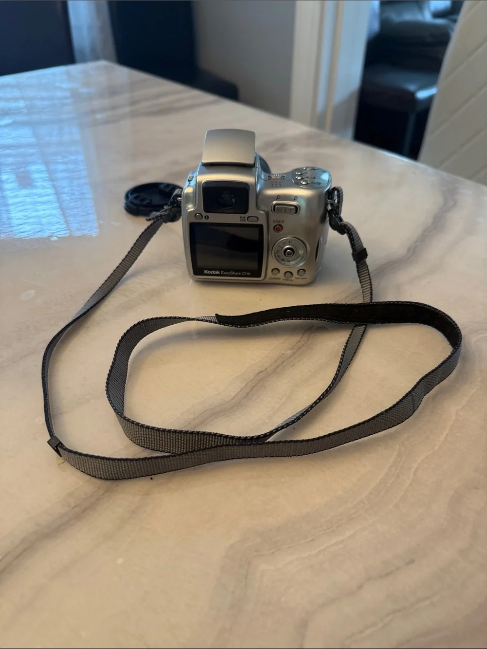 Kodak Silver Compact Digital Camera with Wrist Strap